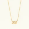 Angel Number 333 Ketting