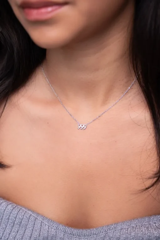 Angel Number 999 Ketting