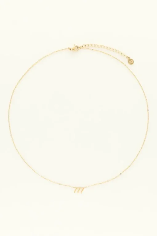 Angel Number 777 Ketting