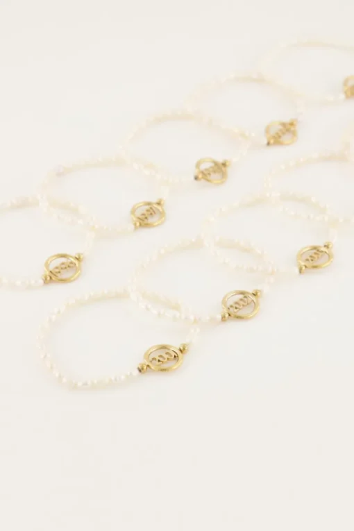 Armband Jaartal Parels