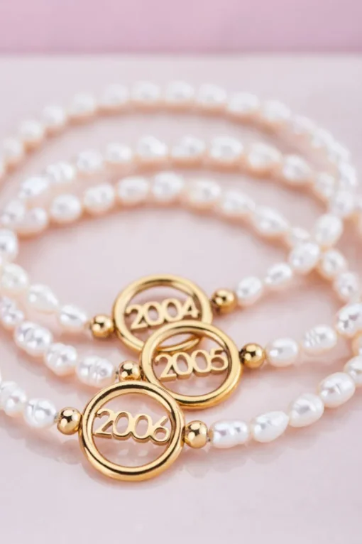 Armband Jaartal Parels