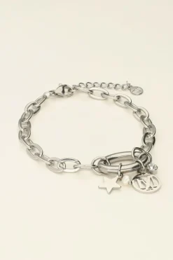 Armband Met Bedels & Parel