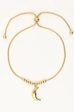 Armband Met Bolletjes En Maantje