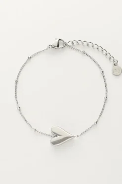 Armband Met Hartje En Bolletjes