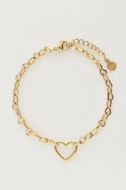 Armband Met Klein Open Hart