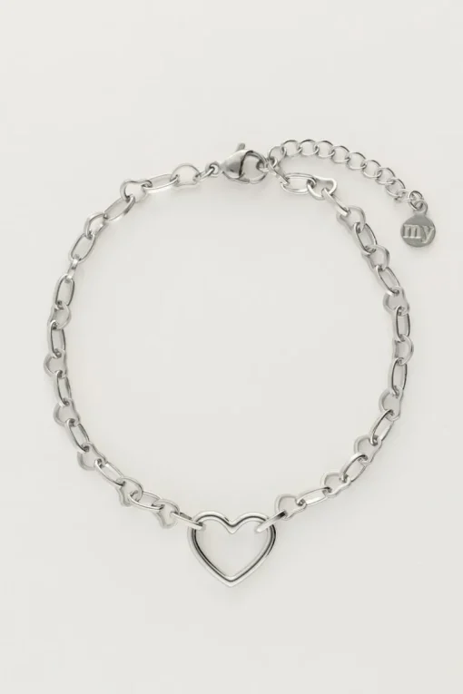Armband Met Klein Open Hart