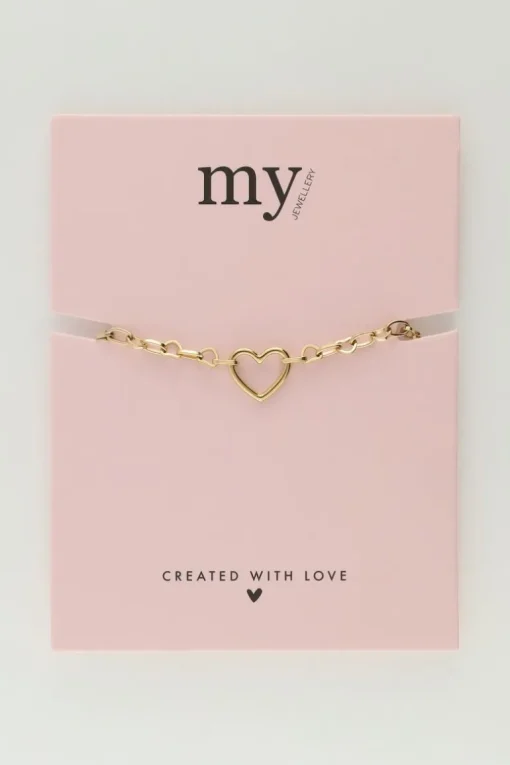 Armband Met Klein Open Hart