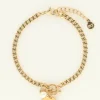 Armband Met Munt & Parel