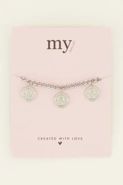Armband Met Munten Bedels