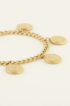 Armband Met Munten Bedels