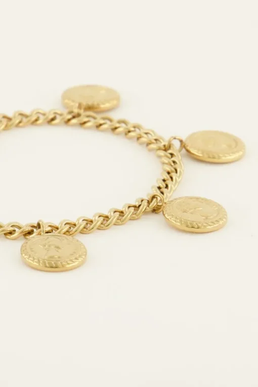 Armband Met Munten Bedels