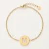 Armband Met Open Initial