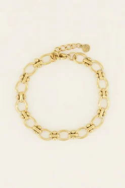 Armband Met Schakels En Bolletjes