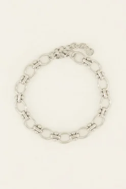 Armband Met Schakels En Bolletjes