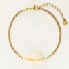 Armband Met Schelp En Parels
