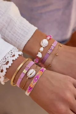 Armband Met Schelp En Parels