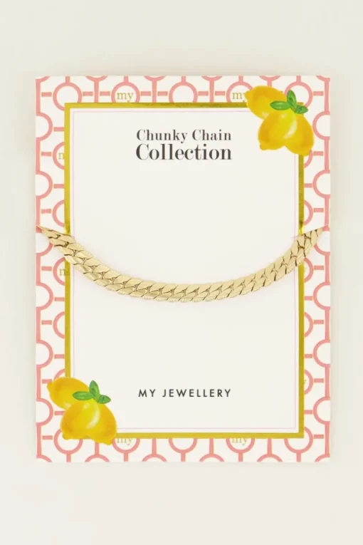 Armband Platte Schakel