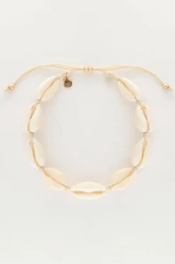 Armband/enkelbandje Schelpen