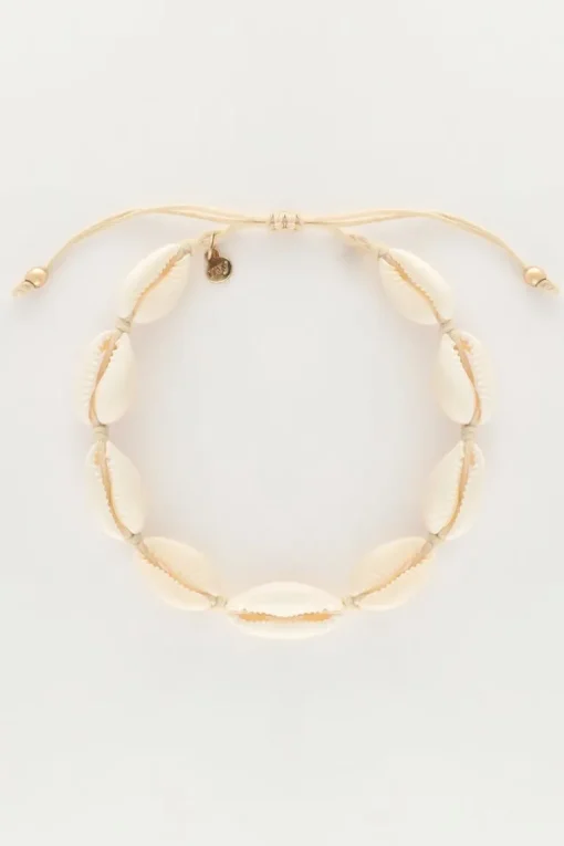 Armband/enkelbandje Schelpen