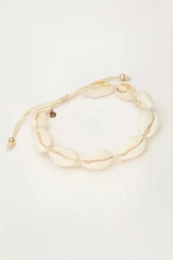 Armband/enkelbandje Schelpen