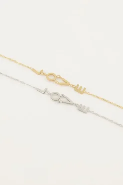 Armbandje Love