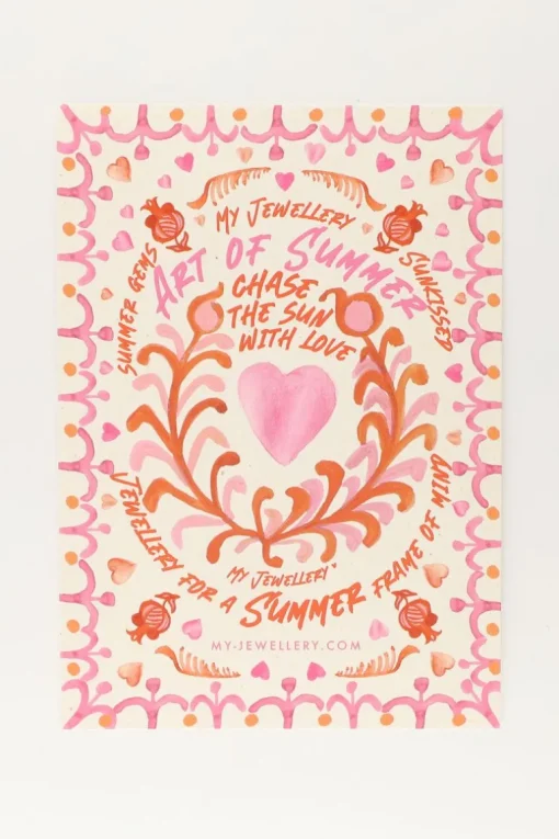 Art Of Summer Kaart