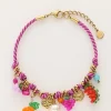 Art Paarse Touw Armband Tutti Frutti