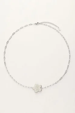 Art Schakelketting Met Bloem