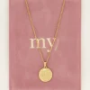 Atelier Korte Ketting Met Ronde Bedel