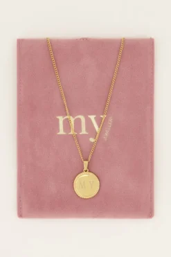 Atelier Korte Ketting Met Ronde Bedel