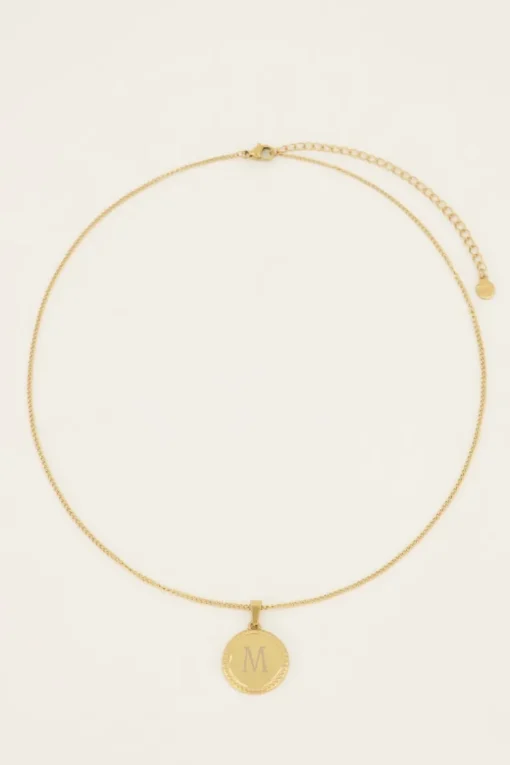 Atelier Korte Ketting Met Ronde Bedel