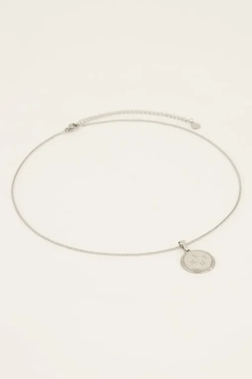 Atelier Korte Ketting Met Ronde Bedel