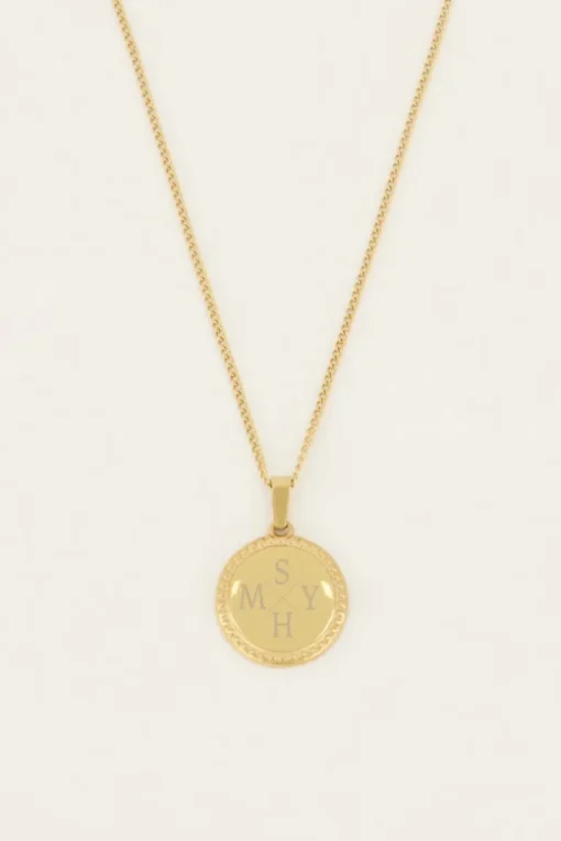 Atelier Lange Ketting Met Ronde Bedel
