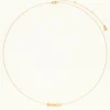 Atelier Lange Ketting Met Initials