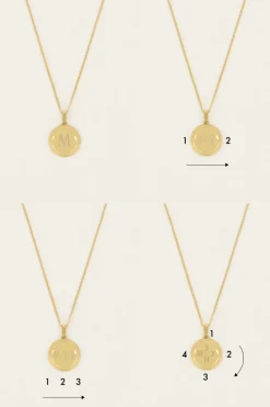 Atelier Lange Ketting Met Ronde Bedel