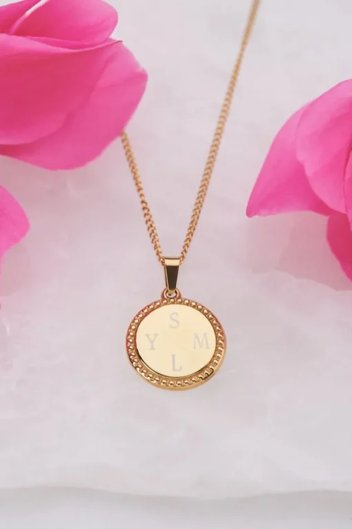Atelier Lange Ketting Met Ronde Bedel