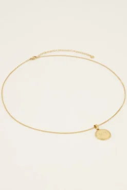 Atelier Lange Ketting Met Ronde Bedel