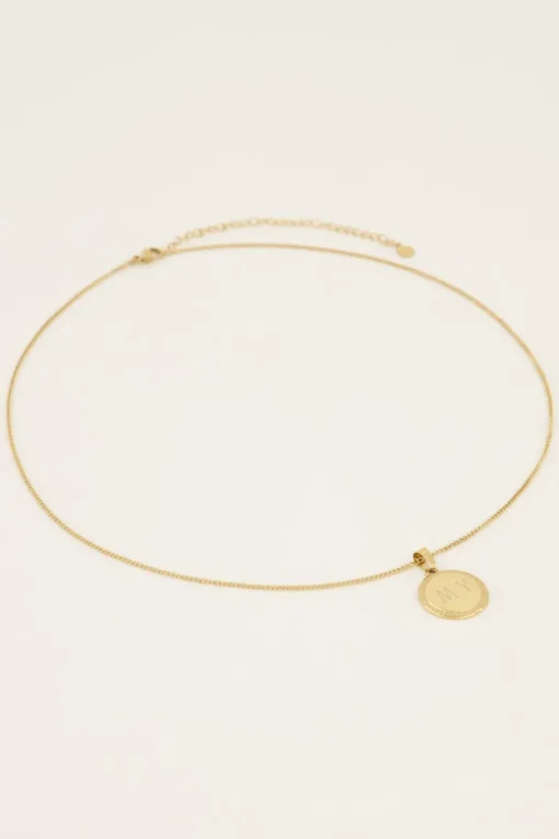 Atelier Lange Ketting Met Ronde Bedel