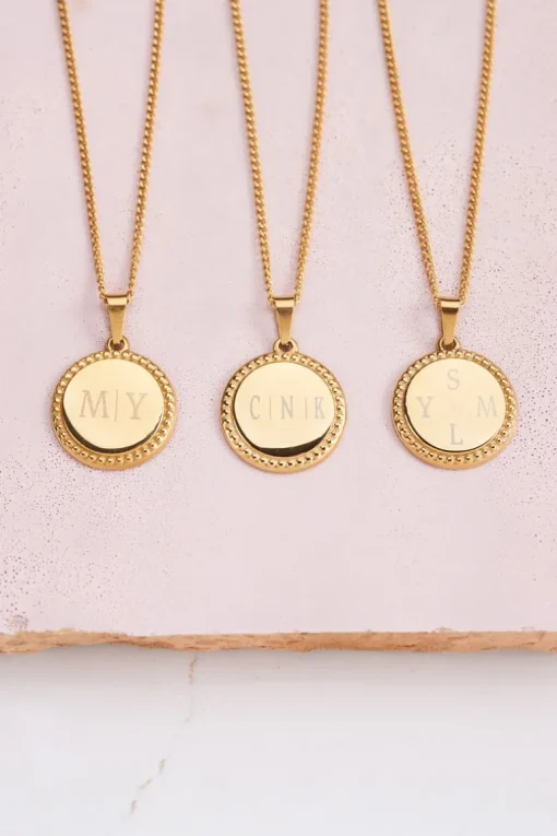 Atelier Lange Ketting Met Ronde Bedel