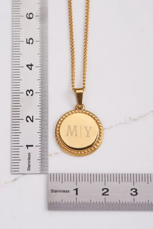 Atelier Lange Ketting Met Ronde Bedel