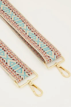 Aztec Bag Strap Blauw