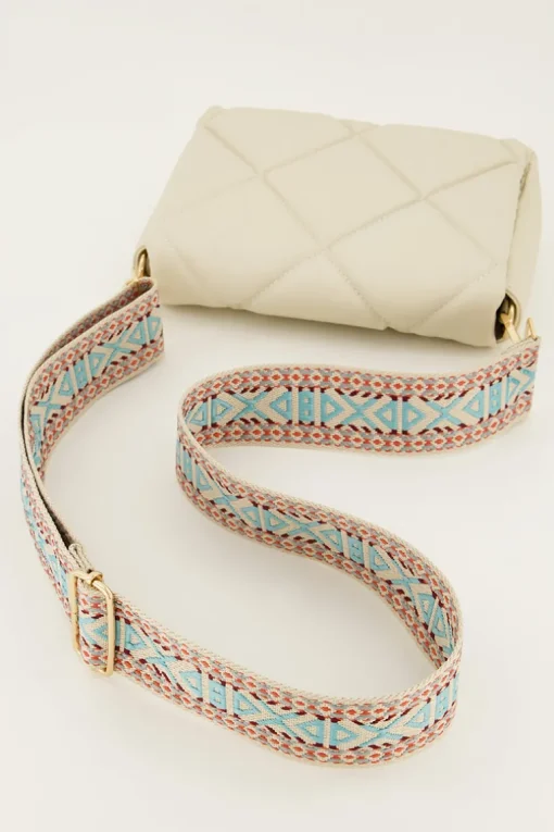 Aztec Bag Strap Blauw