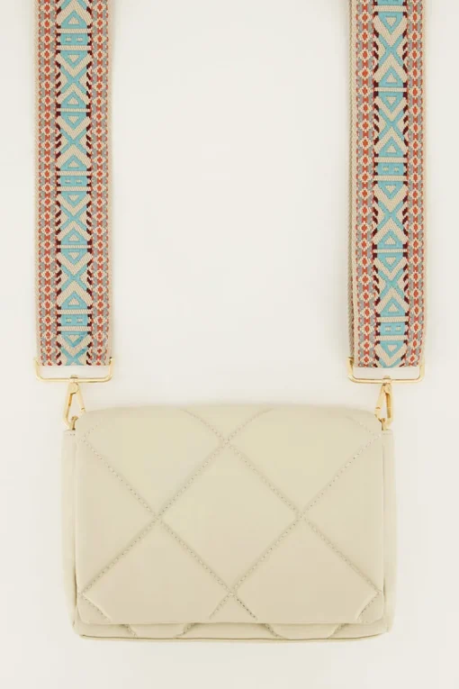 Aztec Bag Strap Blauw