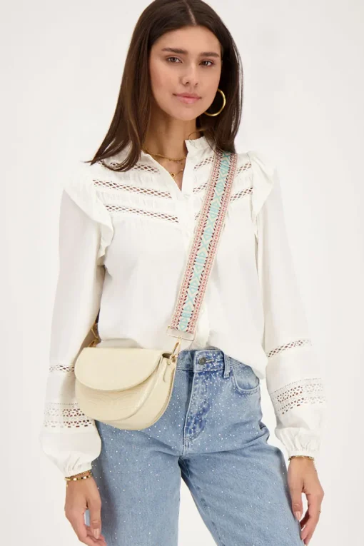 Aztec Bag Strap Blauw