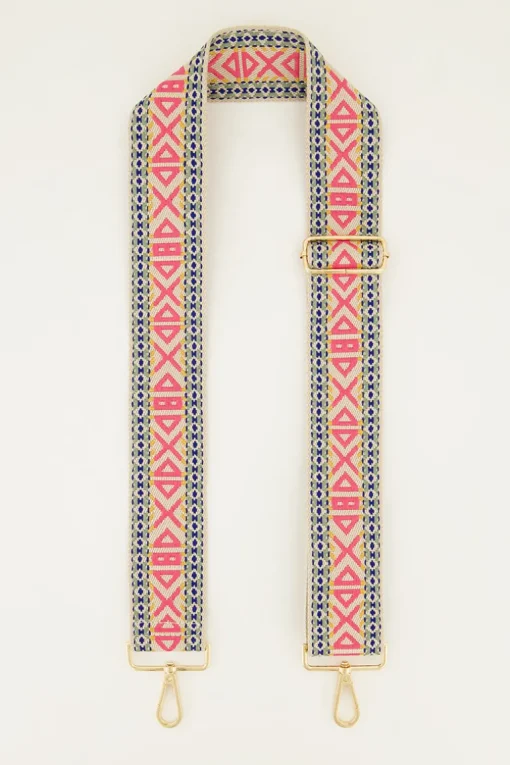Aztec Bag Strap Roze
