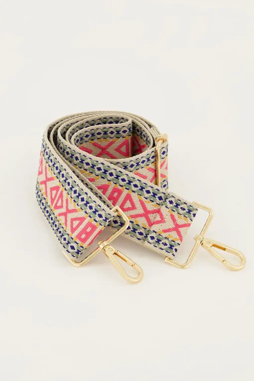 Aztec Bag Strap Roze