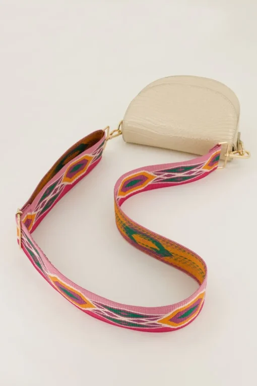 Bag Strap Met Multikleur Patroon