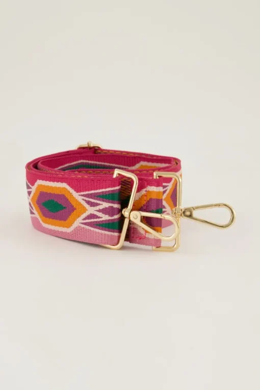 Bag Strap Met Multikleur Patroon