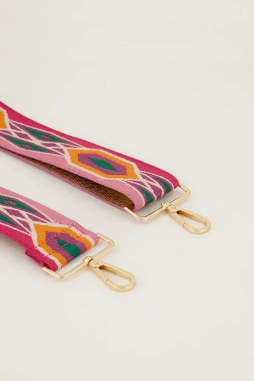 Bag Strap Met Multikleur Patroon