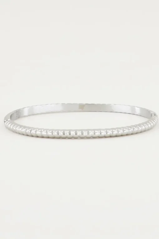 Bangle Geribbeld Small